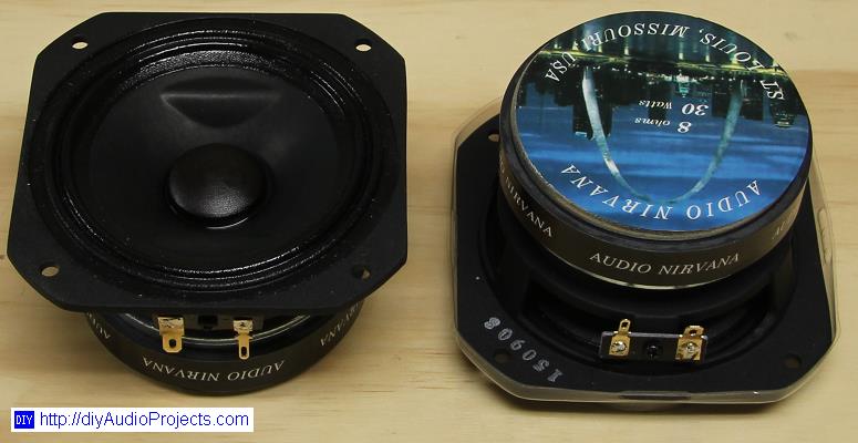 希少品！Audio Nirvana classic 8 NEODYMIUM Audio Nirvana Super 8 Full Range DIY Speaker Kits (pair)--World's